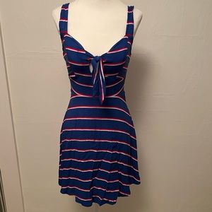 Striped dress. Has pockets